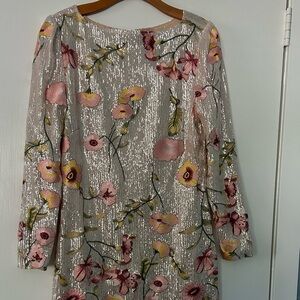 Floral Sequin Dress